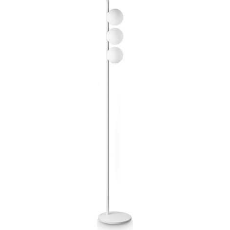 Ideal Lux BINOMIO Lampadaire à plusieurs bras blanc 3x G9