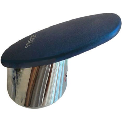 Ricambio leva apertura acqua vasca cromo-blu perlato 46383IN0 per Taron Grohe