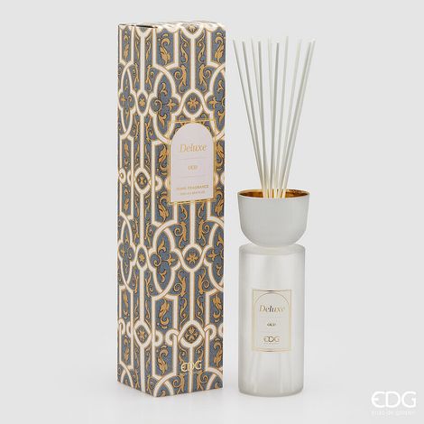 EDG Enzo De Gasperi Profumatore Bottiglia Deluxe 1.200 Ml H 30 Cm D 11 Cm Oud Scatola Regalo
