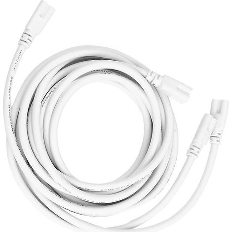 Cordon d'alimentation pour tube LED (connecteur T5/T8), adapté aux tubes LED intégrés, paquet de 2. (1/5)