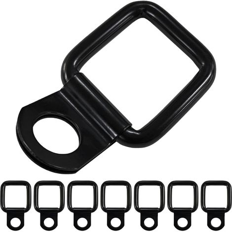 8 Pièces Anneaux D'Arrimage en D de Remplacement Compatibles avec JK YJ TJ JKU Sports Sahara Freedom Rubicon X et Unlimited 1995 2017 (1/5)