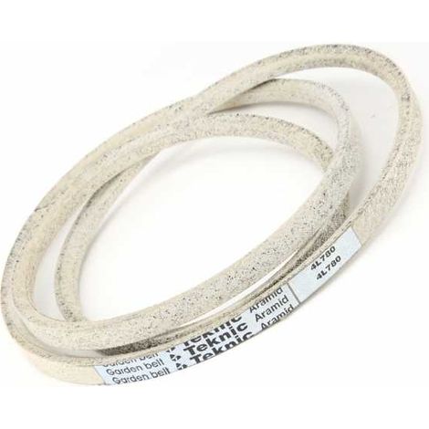 Courroie tondeuse Tiger Belts 4L780 kevlar trapézoïdale  12,7 x 1981 mm (1/5)