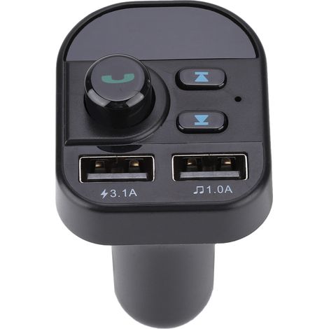 Autoradio FM Bluetooth MP3 HD mains libres avec double port USB et chargeur (1/5)
