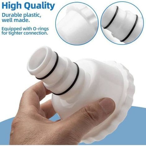 Adapter für RP/RX Waves Skimmer-Staubsauger, 1,5"-Anschluss, kompatibel mit schwimmenden Skimmern (1/5)
