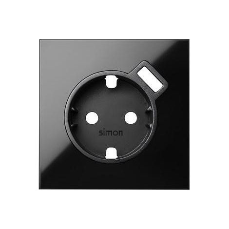 Tapa para base de enchufe shuko con cargador USB blanco Simon 10000049-130 (1/2)