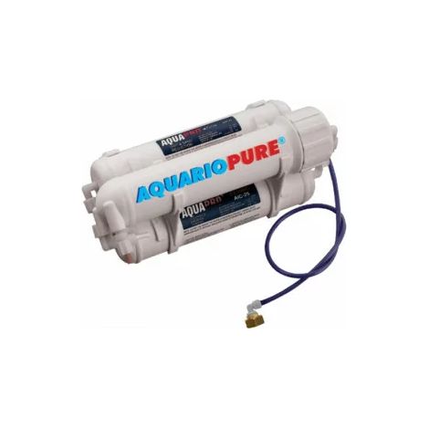 Osmoseur Aquariopure sans pompe – Restricteur de débit pour efficacité – Rétention de sel 98% – Pré-filtres sédimentaire et charbon actif (1/2)