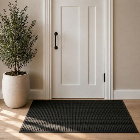 Waterhog Classic Trockenlaufmatte - Türmatte 90x150 cm - Gummirand - Anthrazit (1/5)