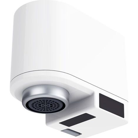 Adattatore per rubinetto touchless con sensore intelligente per cucina e bagno, sensore a infrarossi automatico con protezione antitraboccamento, facile da installare