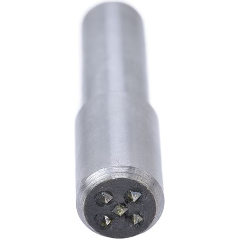 Quadratischer 5-Punkt-Diamantabrichtstift mit 10-mm-Schaft aus Kohlenstoffstahl (1/5)