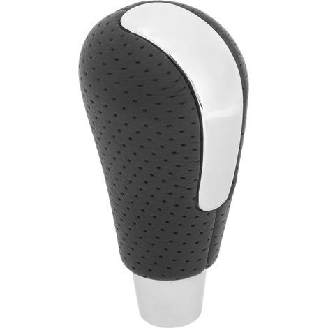 Pomo de palanca de cambios ergonómico y antideslizante FOREHILL para Mazda 3 (2008–2011), cromado (1/5)