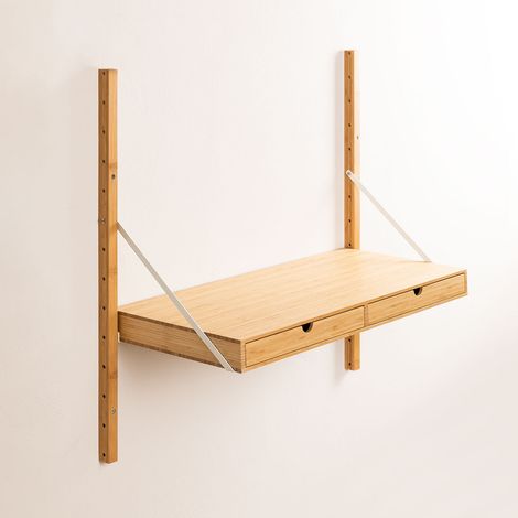 Estantería Modular de Pared en Bambú Kolex SKLUM             