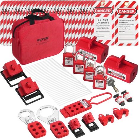 Kit d'étiquetage de verrouillage électrique - 47 pcs (1/5)