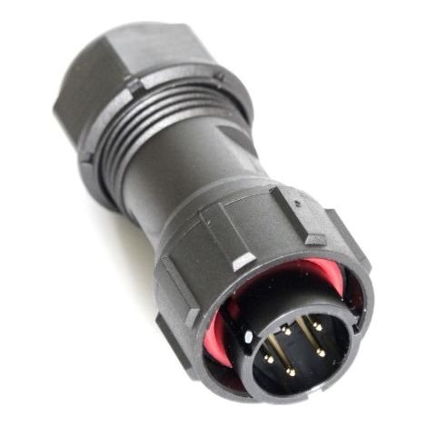 Connecteur circulaire RS PRO, Standard 5 contacts, Montage sur câble, raccordement A souder ( Prix pour 1 )