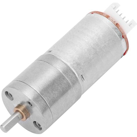 Moteur à courant continu 25GA371 avec encodeur, disque de mesure de vitesse, haute puissance, couple élevé, 12 V (1/5)