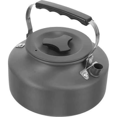 Bouilloire de camping multifonction en oxyde d'aluminium, lot de 2, pour usage extérieur (1/5)