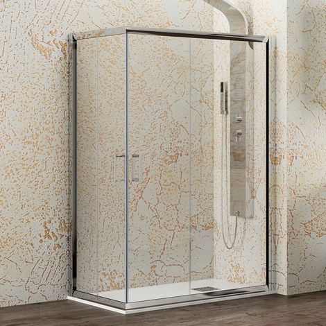 Box doccia 120x70 doppio scorrevole altezza 190 Kamalu-1000 kamalu (1/4)
