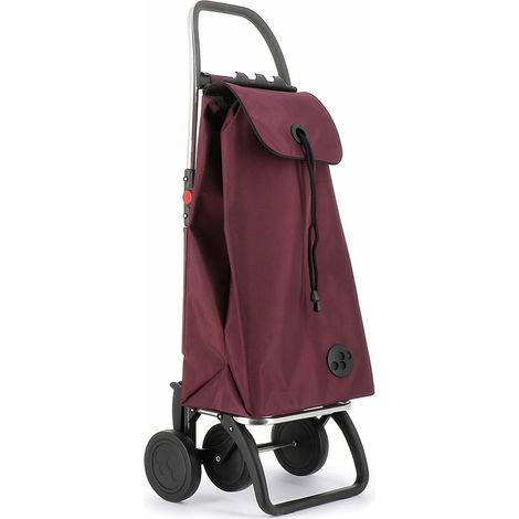Rolser IMAX MF Carrello della Spesa Pieghevole 4 Ruote Bordeaux (1/5)