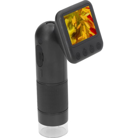 Microscope numérique portable de poche avec caméra et écran, grossissement 400x à 800x, idéal pour les travaux scolaires. (1/5)