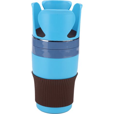 gobelet multifonction pour voiture accessoire intérieur bleu (1/4)