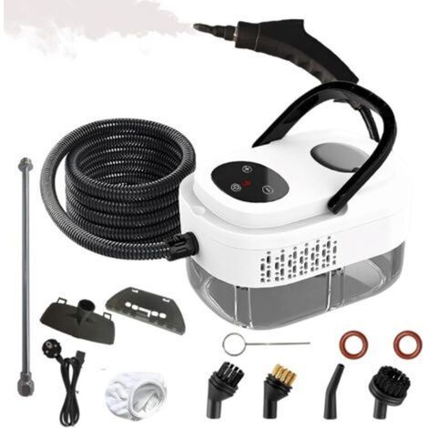 Nettoyeur Vapeur 2500W, 3.0BAR Multi-usage Nettoyant Vapeur avec 3 Têtes de Brosse, 1000ML Réservoir d'eau de Grande Capacité, Steam Cleaner pour les Meubles de Cuisine, Salle de Bain (1/5)