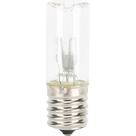 E17 10V 3W UV-Lampe zur Desinfektion von Luftreinigern und Kühlschränken – Ultraviolette keimtötende Lampe
