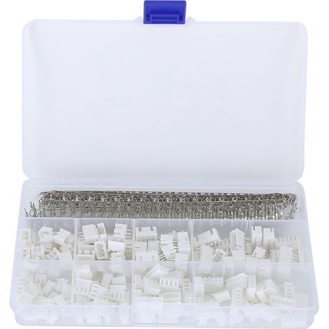 Kit de 560 pièces Connecteurs et Broches Électriques 2.54mm à Sortir, Boîtiers de Câbles et Embouts à Servir (1/5)