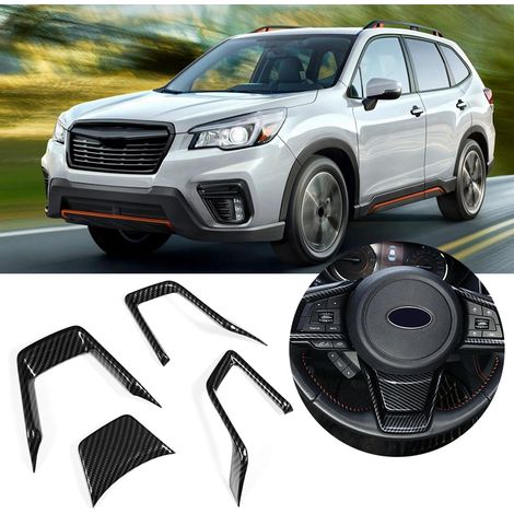 4-teiliges Lenkradbezug- und Interieur-Verkleidungsset für SK 2019, dekorative Fahrzeugverkleidung