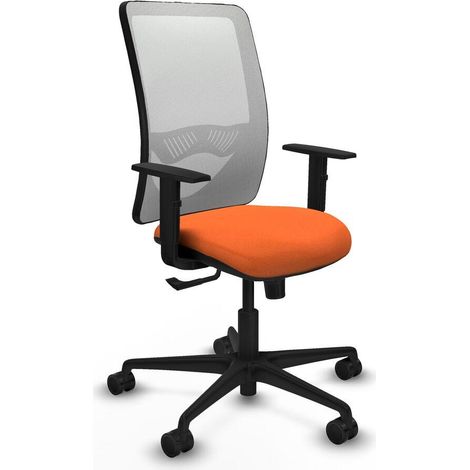 piqueras-y-crespo Zulema chaise bureau orange confortable