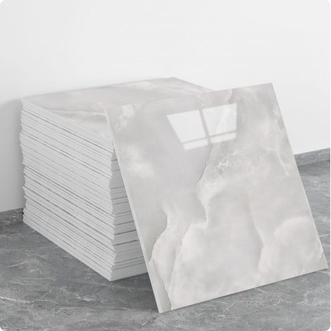 (10 Stück, 30×30 cm, Q088) Selbstklebende Wandaufkleber für Fliesen, Marmorstruktur, Wanddekoration, PET-Material, geeignet für Küchen, Badezimmer, Kamine und Waschküchen.
