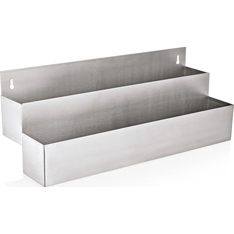 Rail rapide, 2 couches en Acier au nickel-chrome acier inoxydable L 560 mm l 210 mm H 250 mm - Was Germany