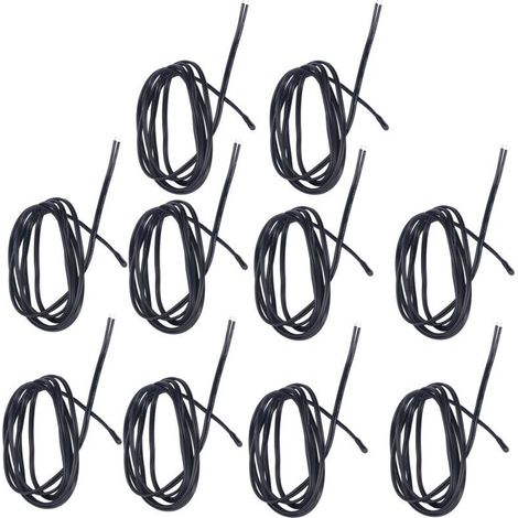 10 hochpräzise NTC B3470 1m5K Temperatursensoren für Haushaltsgeräte mit PVC-Kabel (1/5)