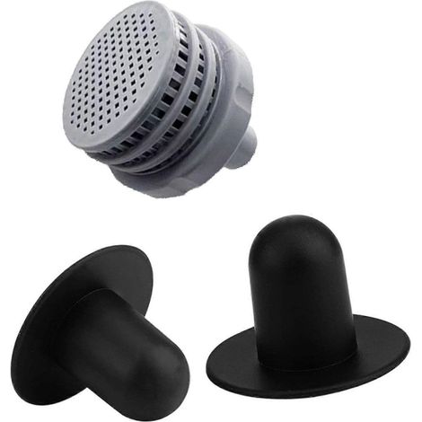 Ensemble de filtration pour piscine hors sol 25022E, avec kit de raccordement et bouchon de trou (1/5)