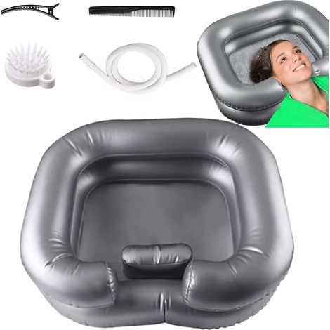 Bac a Shampoing Domicile avec Petit Oreiller (1/5)