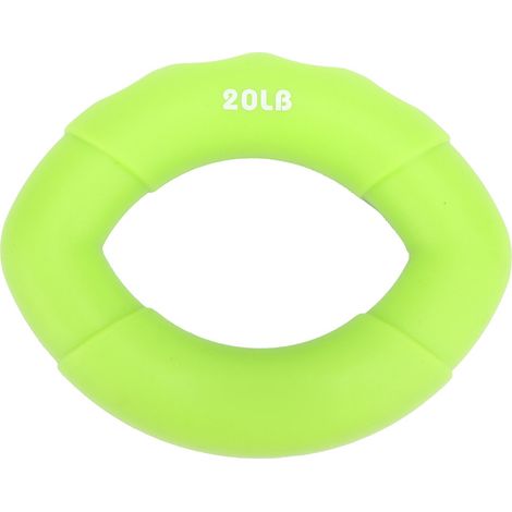 Outil d'entraînement musculaire oval en silicone, renforçateur de poignet et d'avant-bras, extenseur de main pour exercice de force (1/5)