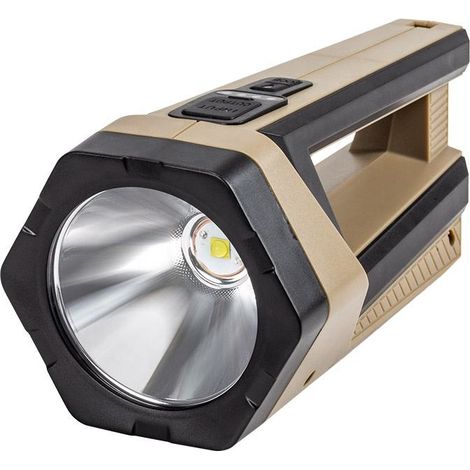 Lampe Torche Led Ultra Puissante USB Rechargeable Lampe de Poche , Super Brillante Haute  Longue Portée,pour Ménage Camping UrgenceAvertissement de lumière rouge projecteur LED étanche extérieur