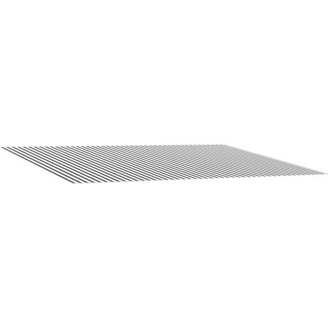 Tela de Repuesto para Toldos Antracita y Blanco 400 x 200 cm vidaXL