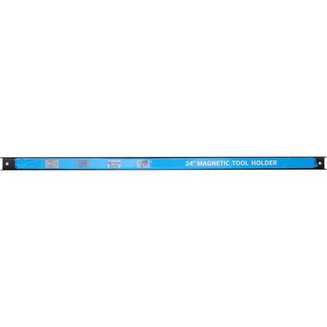 Barre de rangement magnétique A3 en acier, capacité 5 kg, bande organisatrice pour outils et quincaillerie, fixation murale pratique (1/5)