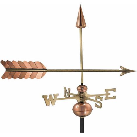 Arrow Farmhouse Copper Weathervane