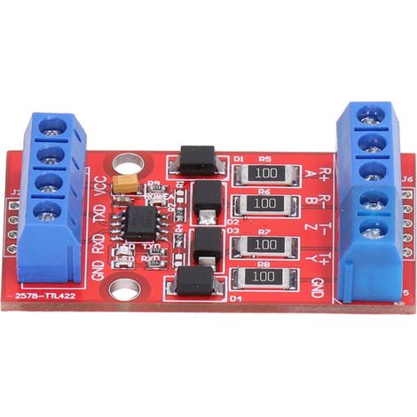 Akozon Module de Convertisseur de Niveau RS422 à TTL, Carte de Conversion de Port Série UART Bidirectionnel 5V, Accessoires Professionnels. (1/5)