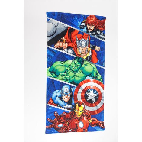 Avengers Strandtuch – 140x70 cm, 100% Polyester für Superhelden-Fans