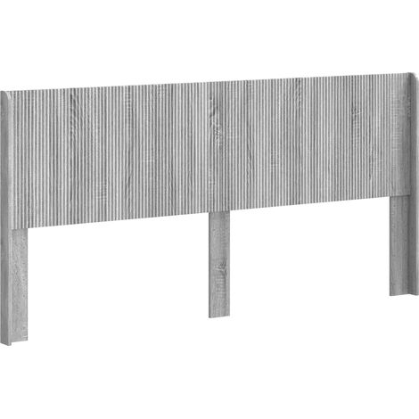 Maison Exclusive - Testiera Letto Grigio Sonoma Legno ingegnerizzato