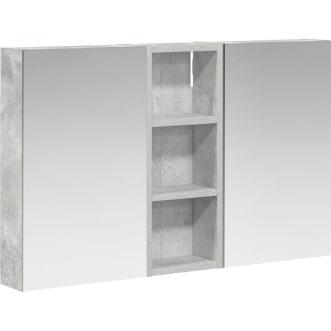 Maison Exclusive - Badezimmerschrank-Set 3 pcs 80 x 10,5 x 50 cm