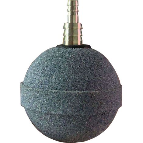 Lot de 4 pierres à air de 5,1 cm en forme de boule pour pompe hydroponique d'aquarium, (1/5)