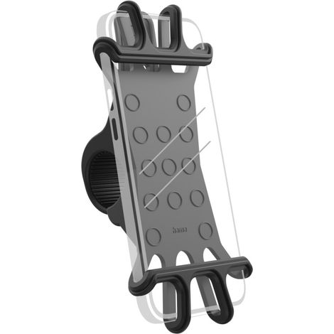 Supporto Hama GSM per bicicletta flessibile, universale per volante
