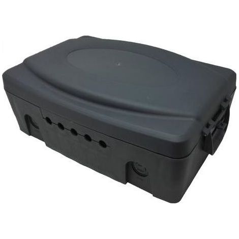 Poly Pool PP2605 Boîte de dérivation noire IP54 étanche