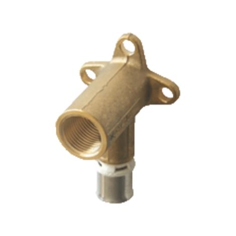 Gomito lungo da 78 mm da crimpare per applicazione per sistema multistrato 1/2" - 16