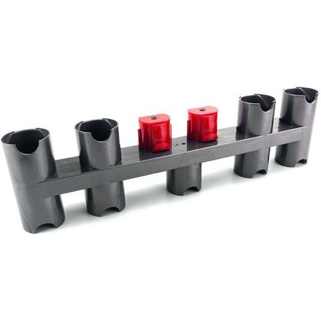 Accessoire de support pour Dyson V7 V8 V10 V11, support mural pour aspirateur Dyson avec 9 prises de rangement (1/5)