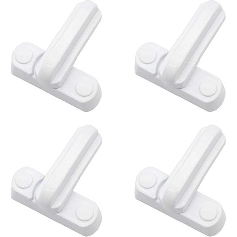 White Metal Window Locks for Doors and Windows and PVC