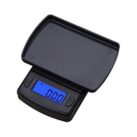 Balance électronique numérique portable de haute précision 500 g/0,01 g pour bijoux, pesage et mesure des carats. Design attrayant.-AquaForge (1/5)