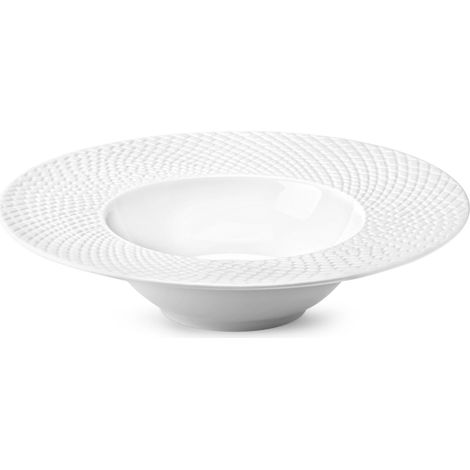 Fade Avena Piatto Fondo D 22 Cm Ceramica Bianco (1/3)